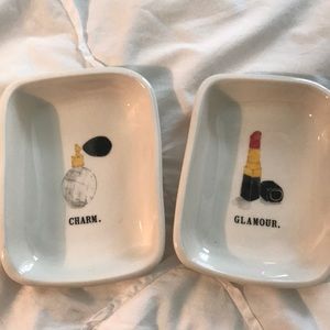 Rae Dunn beauty trays